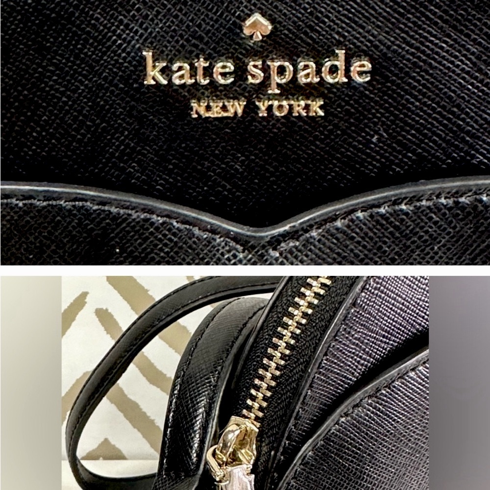 Kate Spade Black Crossbody, Peyton Dome Bag, Brand New, NWT - Picture 14 of 15